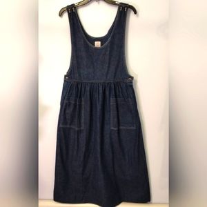 Vintage JG Hook Denim Overall Jumper Cottagecore / Earthcore 100% Cotton